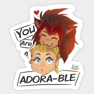 You are Adora-ble! Sticker